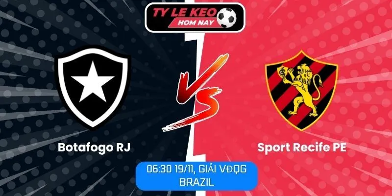 Botafogo RJ vs Sport Recife PE