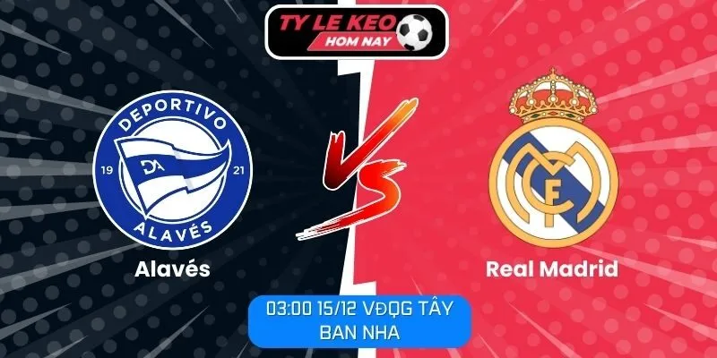 Soi kèo trận đấu Alavés vs Real Madrid