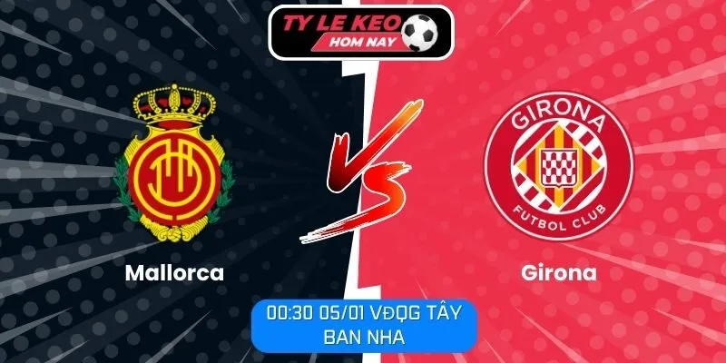 Soi kèo trận đấu Mallorca vs Girona